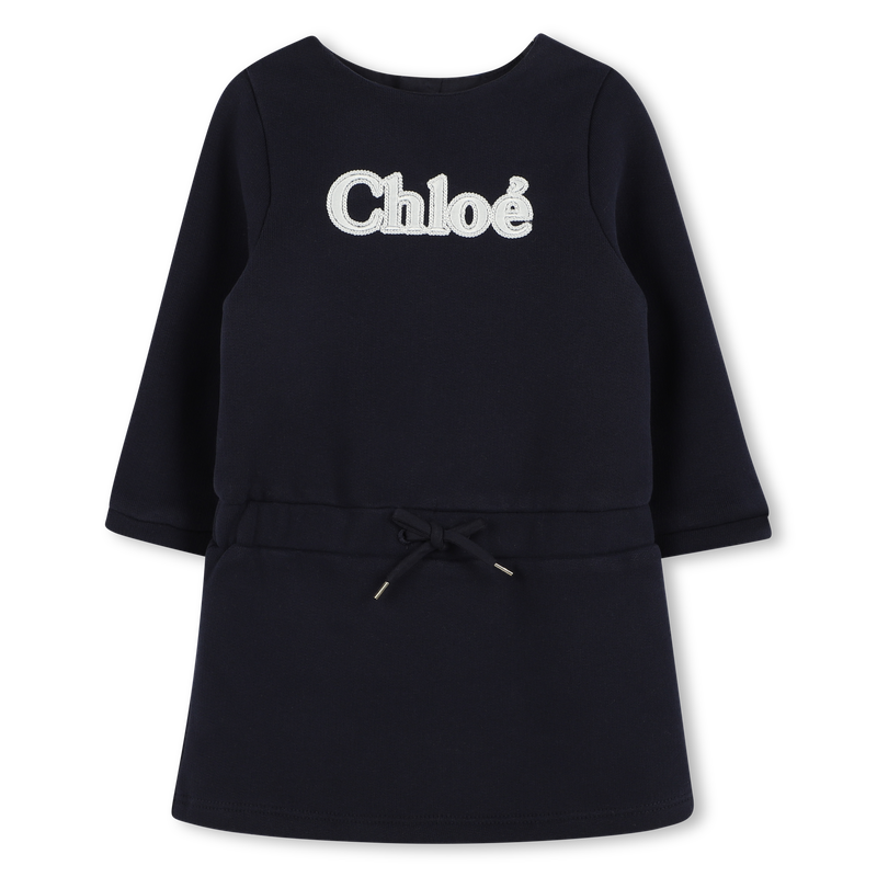Fleece Drawstring-Waist Dress CHLOE 
                    GIRL