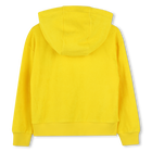 Terry cloth zip-up sweater KENZO KIDS 
                    GIRL