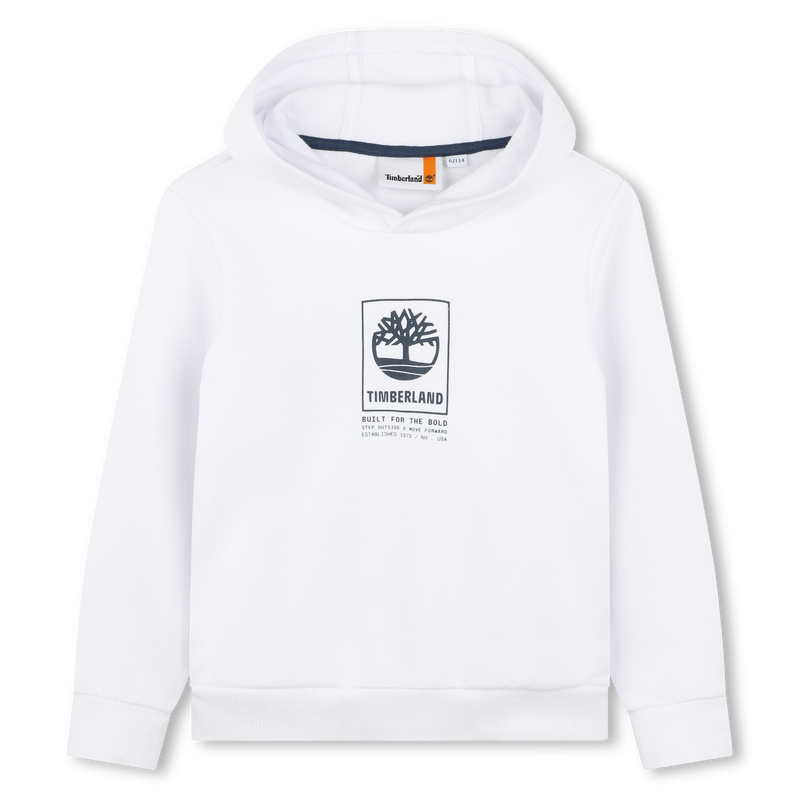 Timberland white sweatshirt hot sale