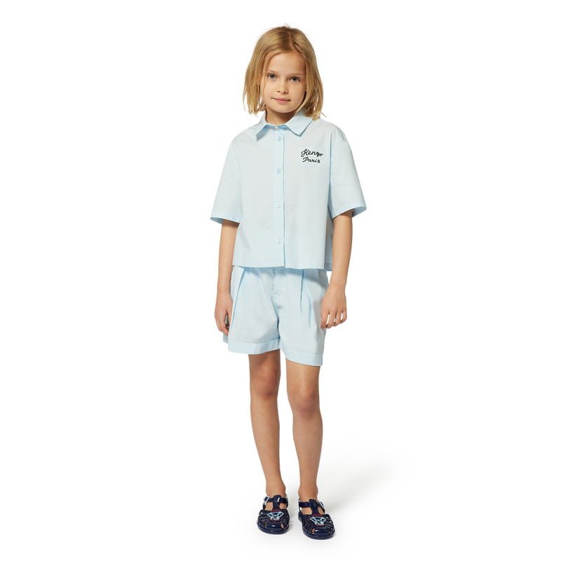 Elasticated-waist shorts KENZO KIDS 
                        GIRL