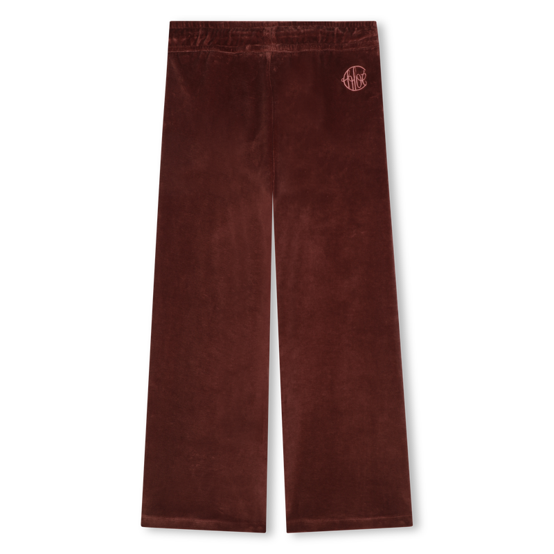 Velvet trousers CHLOE 
                        GIRL