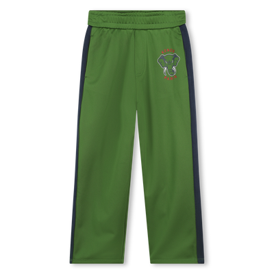 Piqu&eacute; Knit Sweatpants KENZO KIDS UNISEX