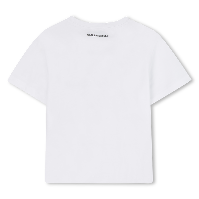 Short-sleeved T-shirt KARL LAGERFELD KIDS 
                    GIRL