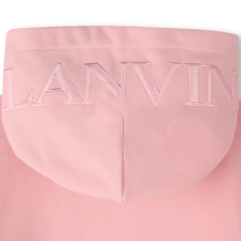 Fleece sweatshirt dress LANVIN 
                    GIRL