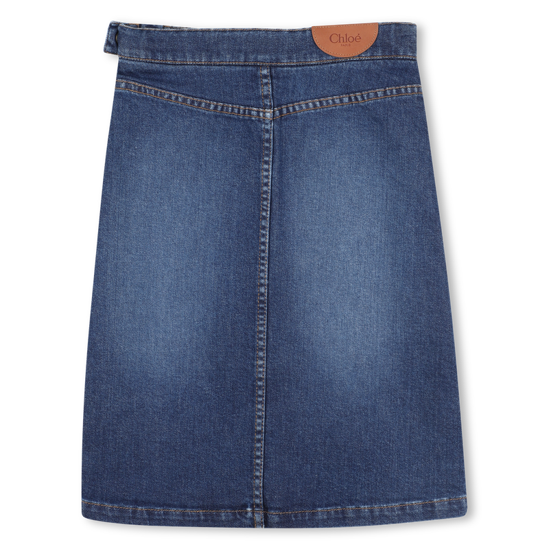Denim midi skirt CHLOE 
                    GIRL