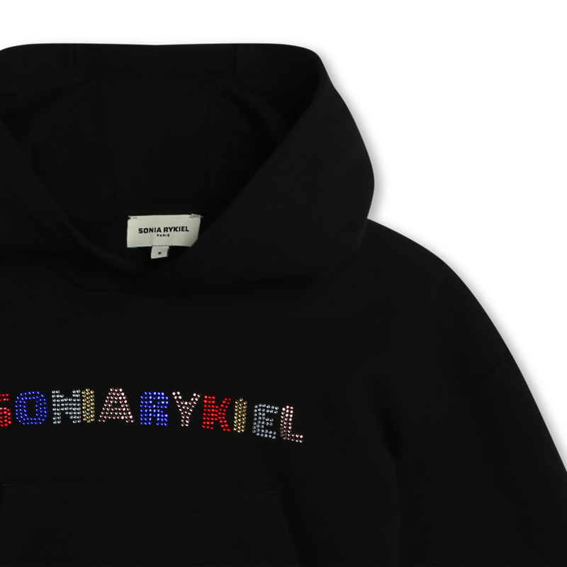 Hooded Fleece Sweatshirt SONIA RYKIEL 
                    GIRL