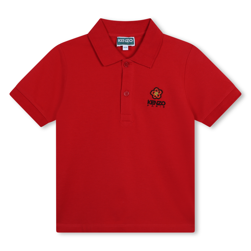 Piqué Knit Polo Shirt KENZO KIDS 
                    UNISEX