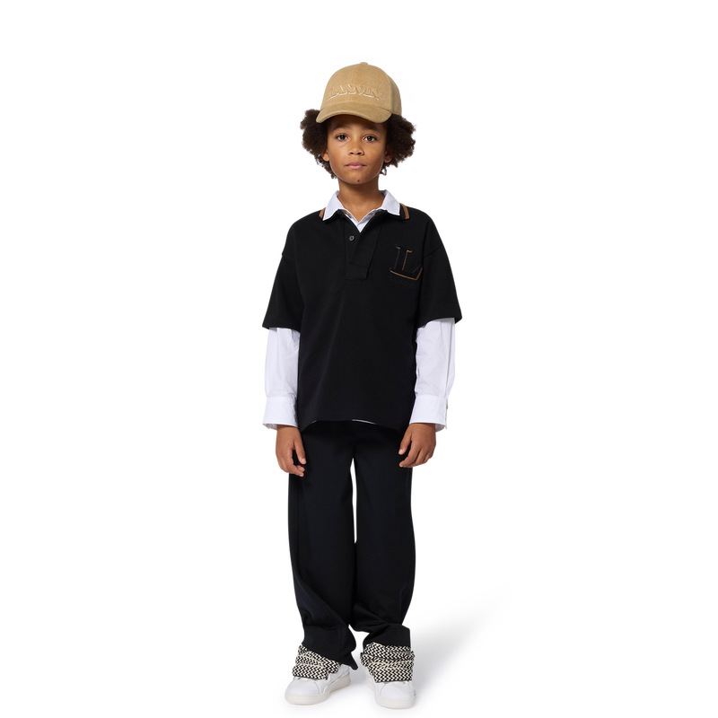 Short-sleeved polo shirt LANVIN 
                        BOY