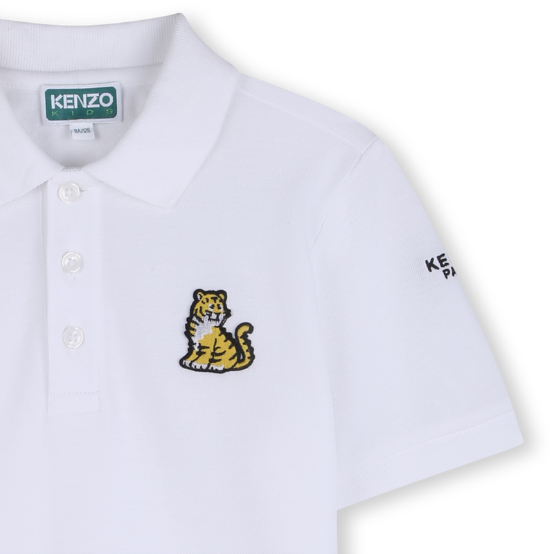 Embroidered Polo Shirt KENZO KIDS 
                        UNISEX