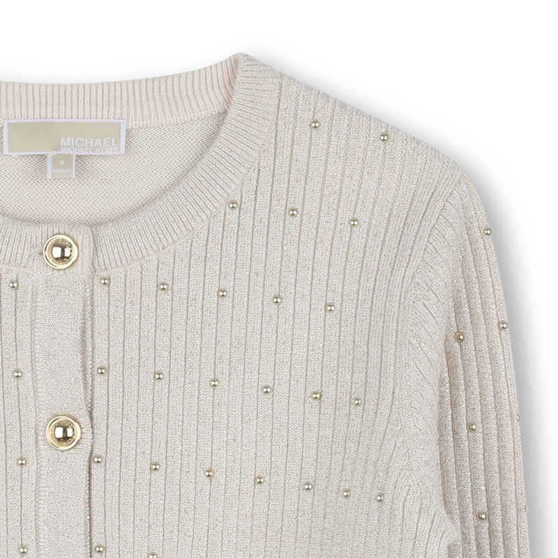 Knit cardigan MICHAEL KORS 
                    GIRL