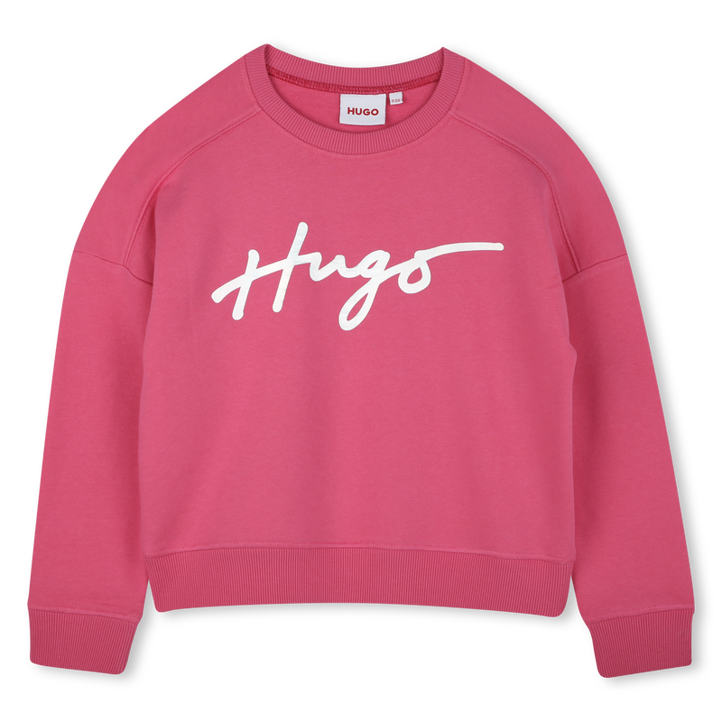 Fleece sweatshirt HUGO 
                        GIRL