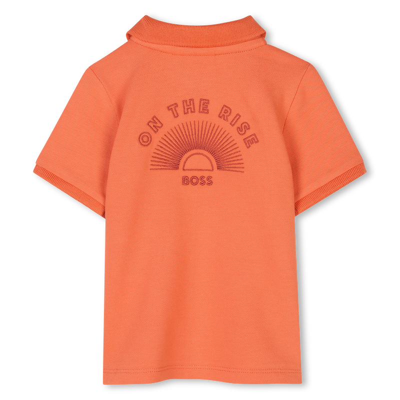 Short-sleeved polo shirt BOSS 
                        BOY