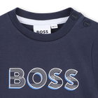 T-shirt with logo print BOSS 
                    BOY