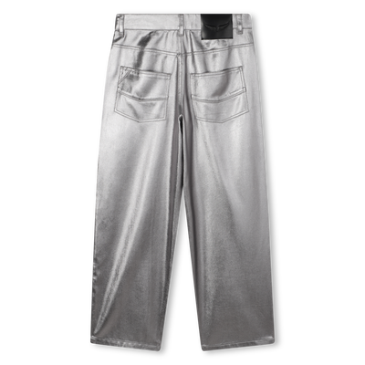 Silver wide-leg trousers ZADIG & VOLTAIRE GIRL