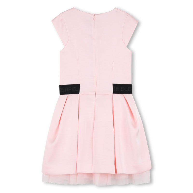 Satin Dress KARL LAGERFELD KIDS 
                        GIRL
