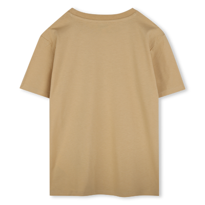 Short-Sleeved Cotton T-Shirt KENZO KIDS BOY