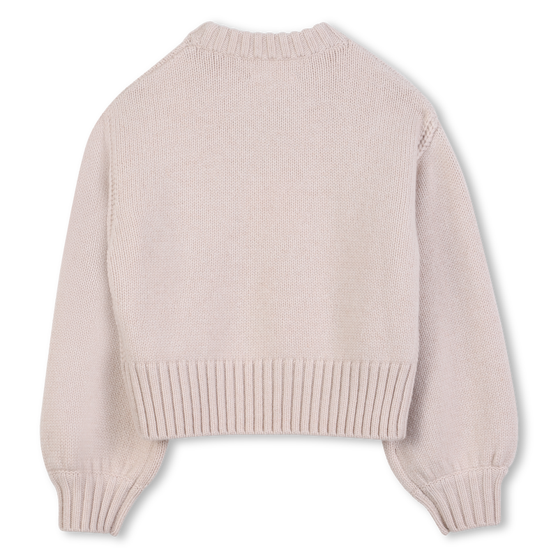 Knit round neck sweater CHLOE 
                        GIRL