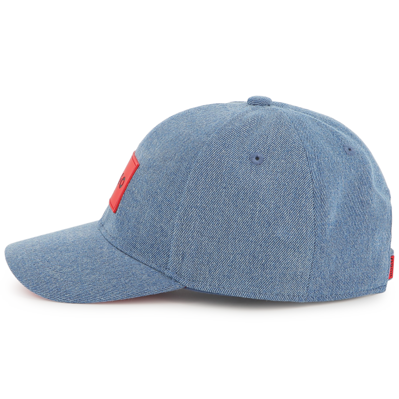 Cotton denim baseball cap HUGO 
                    BOY