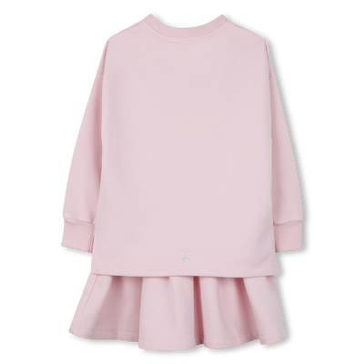 Dress with pleated bottoms and slits GIVENCHY GIRL