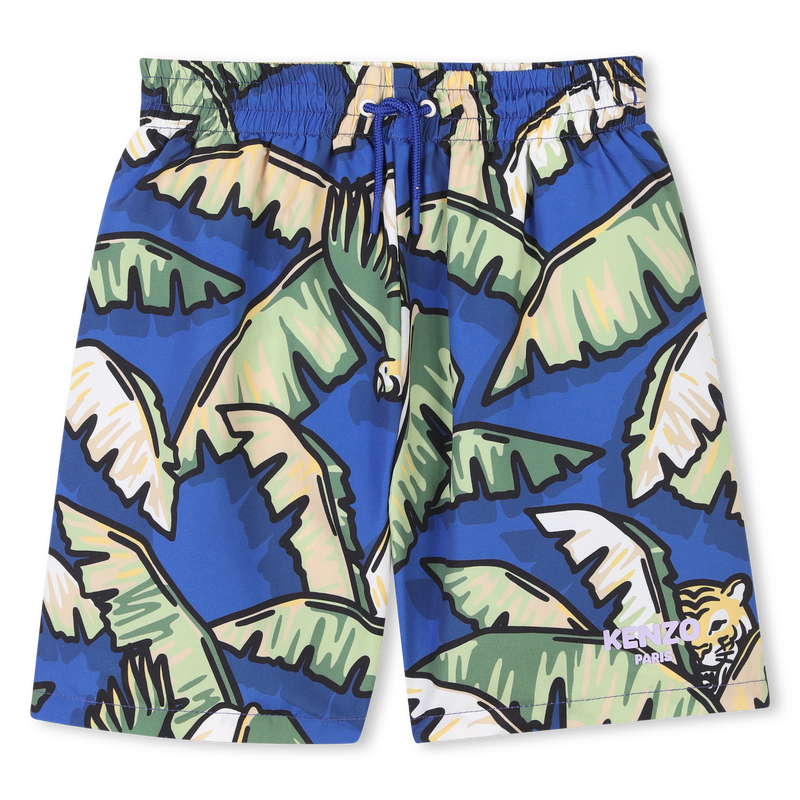 Patterned swim shorts KENZO KIDS 
                        BOY