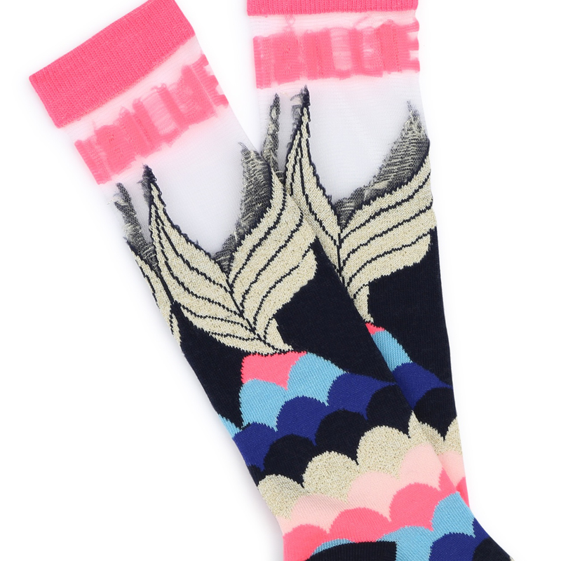 Tall Mermaid Socks BILLIEBLUSH 
                    GIRL