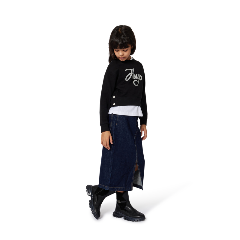Round neck sweatshirt HUGO 
                    GIRL