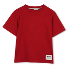 Short sleeve t-shirt, CHERRY RED, hi-res