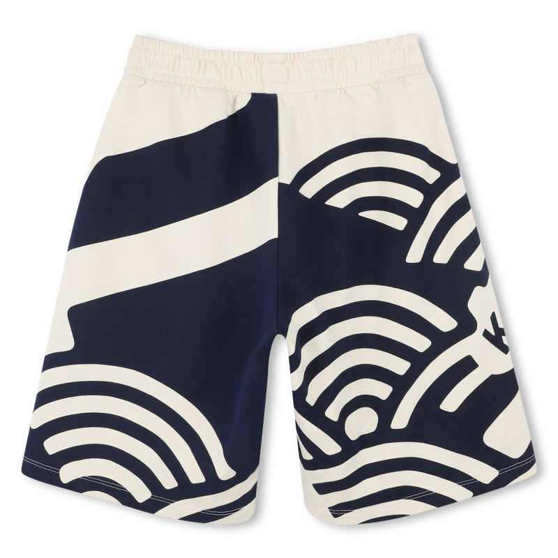 Logo Print Bermudas KENZO KIDS 
                        BOY