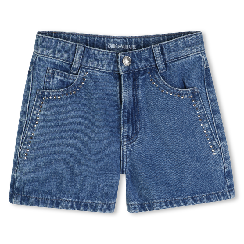 DENIM SHORTS ZADIG & VOLTAIRE 
                        GIRL