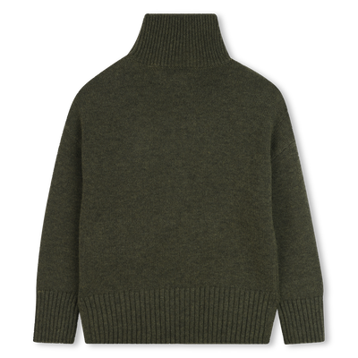 Buttoned stand-up neck sweater ZADIG & VOLTAIRE GIRL