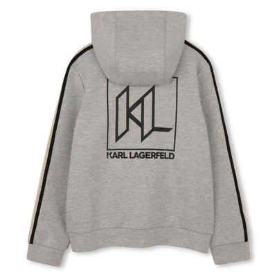 Zip-Up Hoodie KARL LAGERFELD KIDS BOY