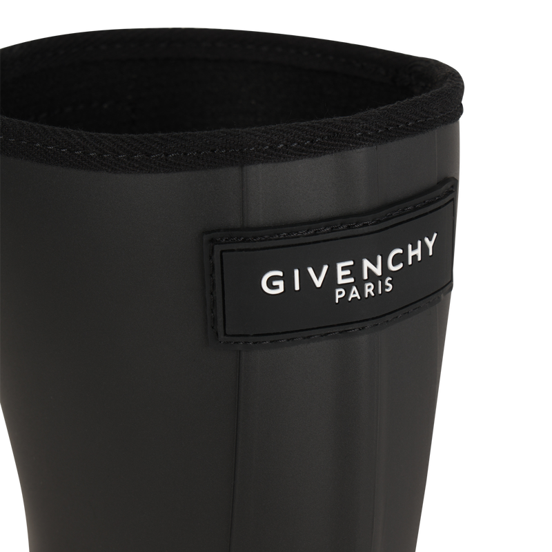Rain boots with labels GIVENCHY 
                    UNISEX
