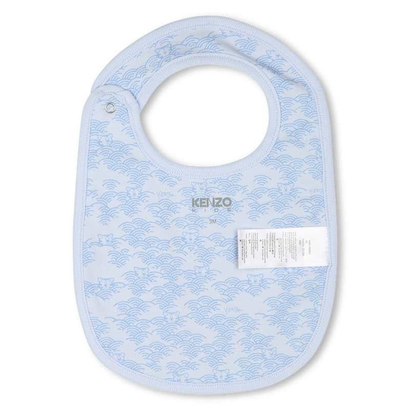 Cotton pajamas, bib and hat KENZO KIDS 
                        BOY