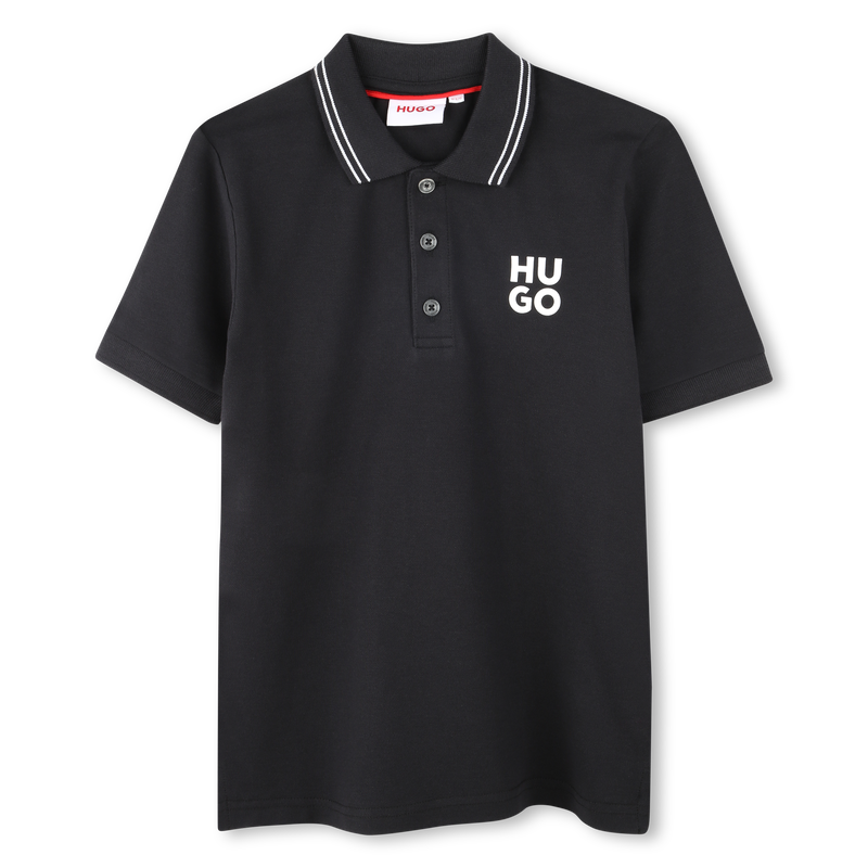 Short-Sleeved Polo Shirt HUGO 
                    BOY