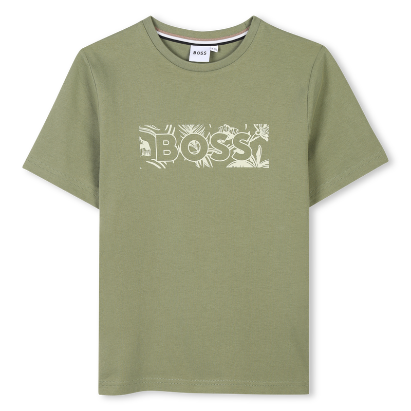 Short-sleeved cotton T-shirt