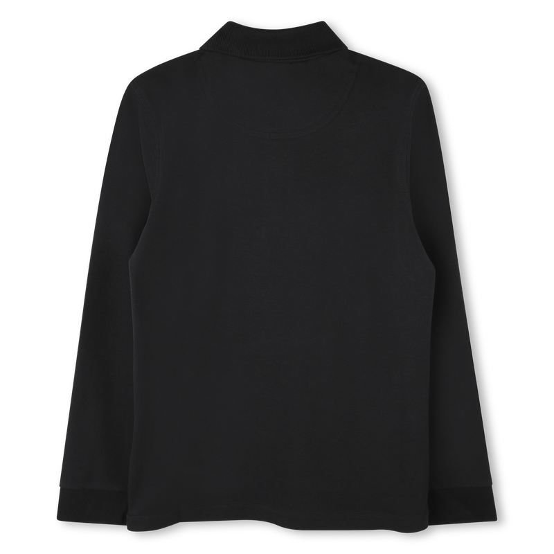 Long-Sleeved Polo Shirt HUGO 
                    BOY