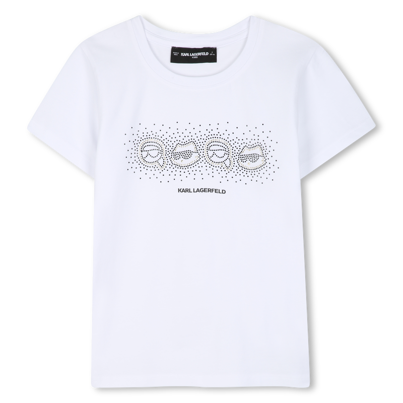 Short sleeve t-shirt KARL LAGERFELD KIDS 
                        GIRL