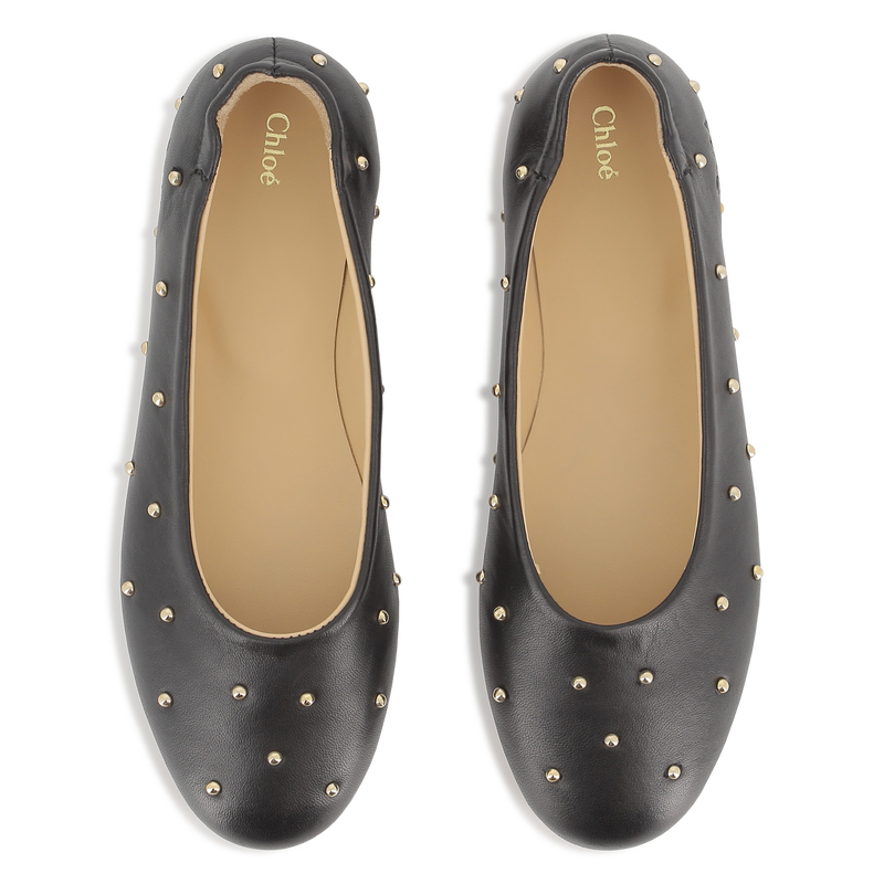 Sheepskin ballerinas CHLOE 
                    GIRL