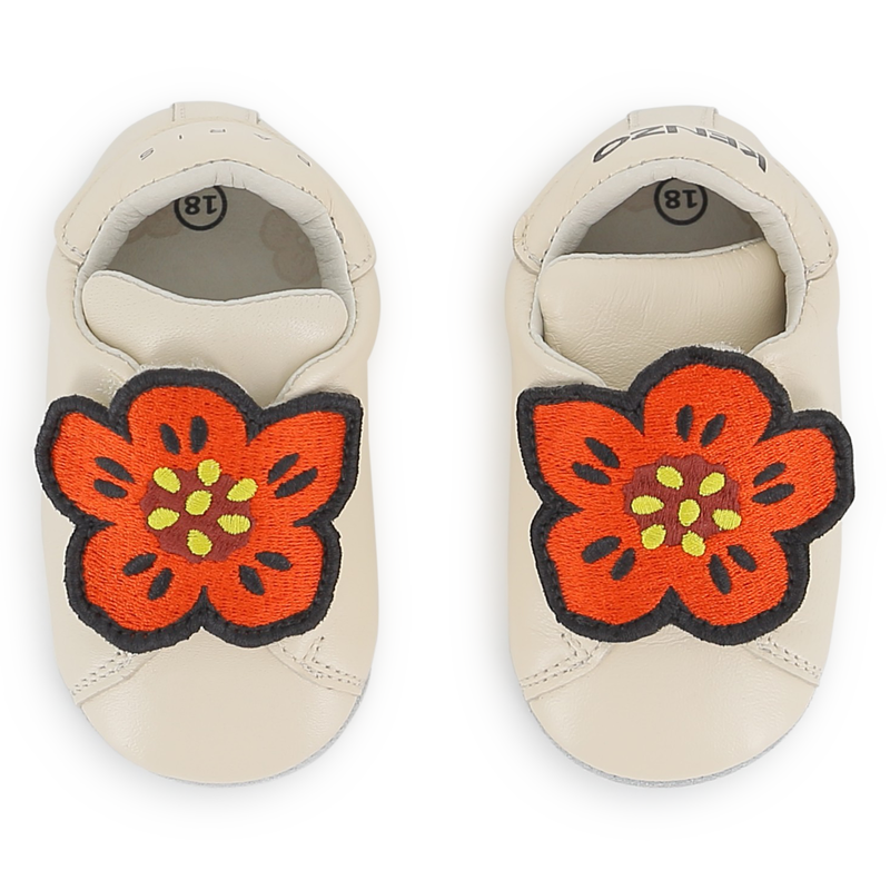 Sheepskin Leather Slippers KENZO KIDS 
                        UNISEX