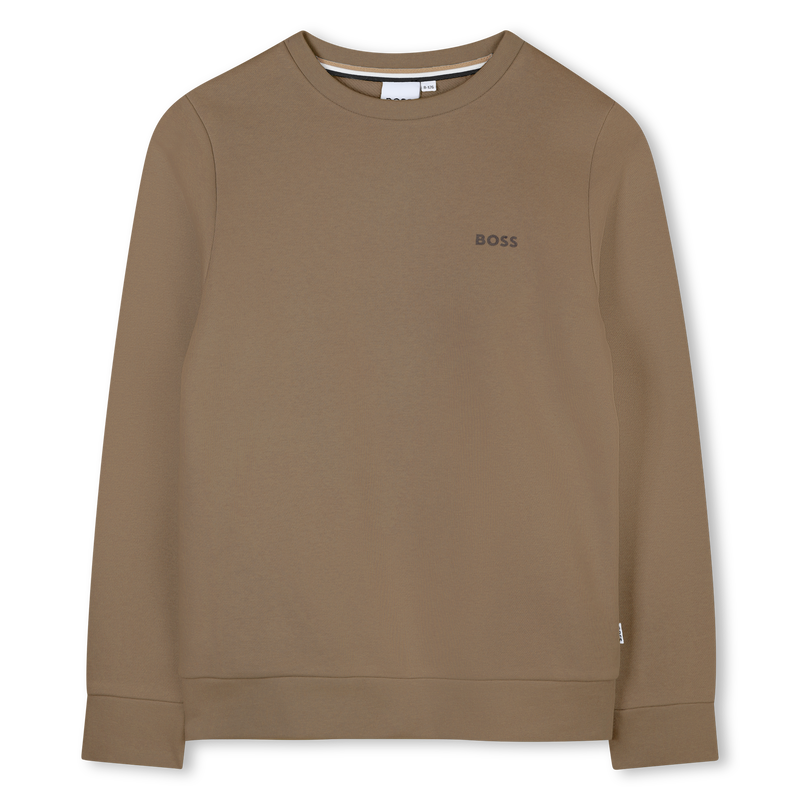 Round neck sweatshirt BOSS 
                        BOY