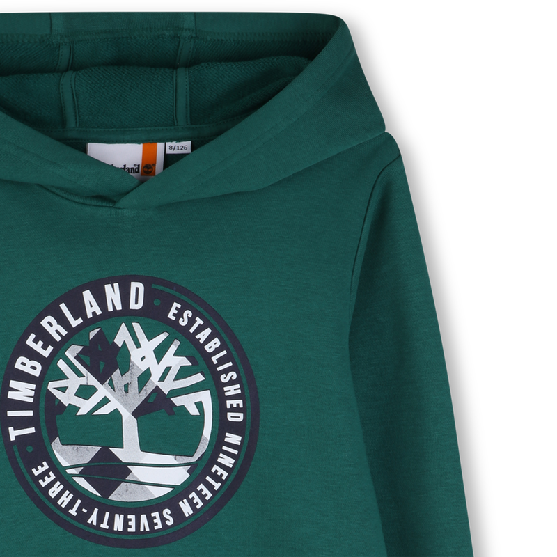 HOODED SWEATSHIRT TIMBERLAND 
                    BOY