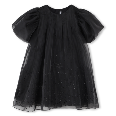 Short Sleeve Dress KARL LAGERFELD KIDS GIRL