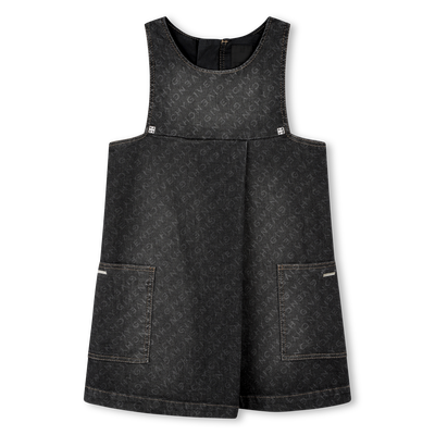 Denim Pinafore Dress GIVENCHY GIRL