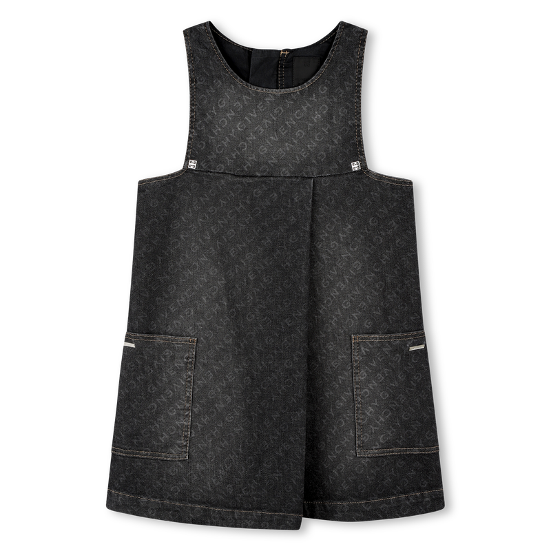 Denim Pinafore Dress GIVENCHY 
                    GIRL