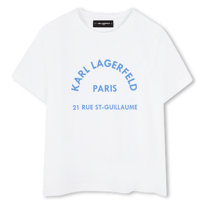 Short-sleeved T-shirt KARL LAGERFELD KIDS BOY