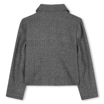 Jacket with rhinestones KARL LAGERFELD KIDS GIRL