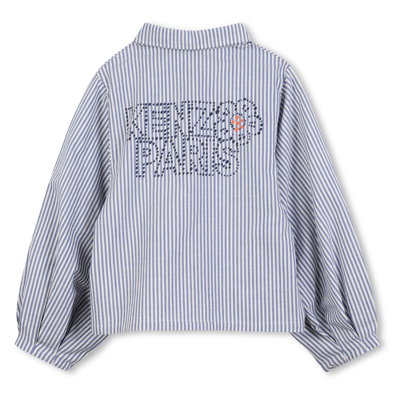 Striped cotton blouse KENZO KIDS 
                        GIRL
