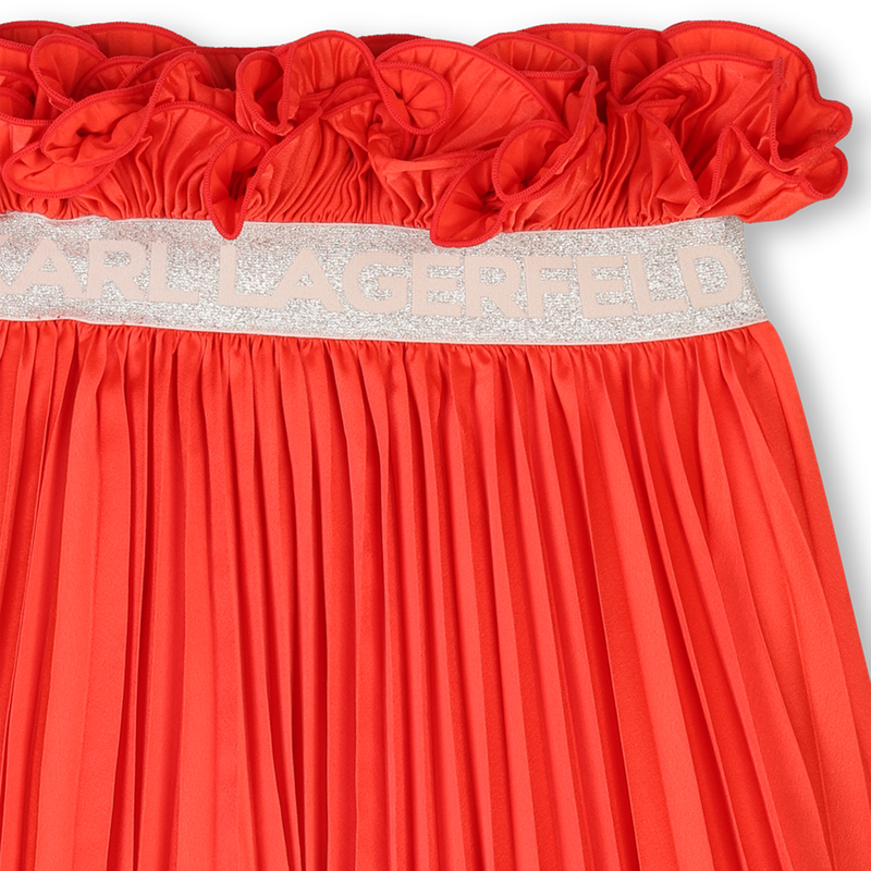 Pleated party skirt KARL LAGERFELD KIDS 
                        GIRL