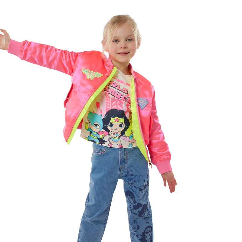 Dc comics print jeans BILLIEBLUSH 
                    GIRL