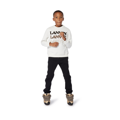 Round-Neck Logo Sweatshirt LANVIN BOY